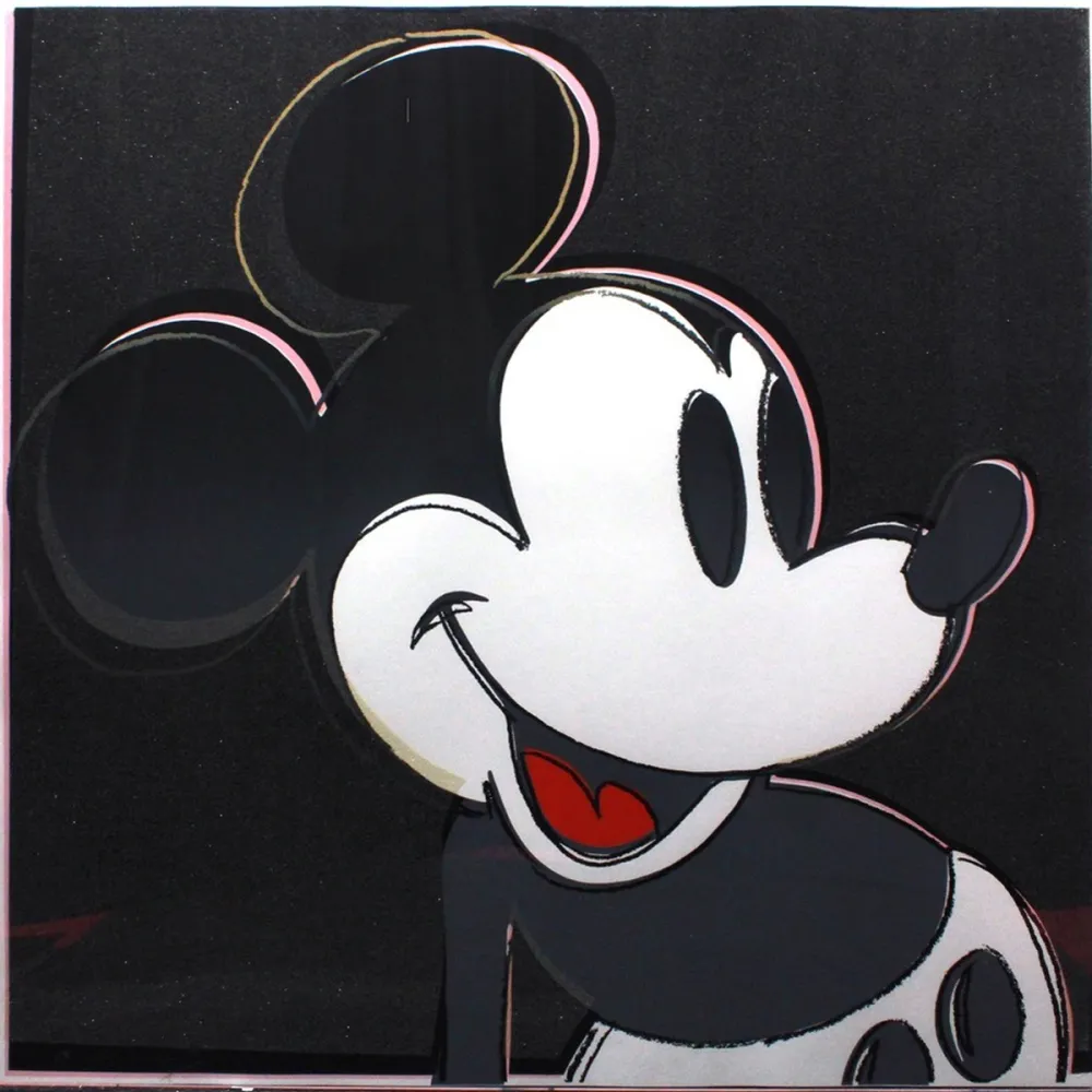 シルクスクリーン Warhol - Mickey Mouse (FS II.265)
