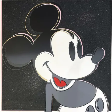 シルクスクリーン Warhol - Mickey Mouse (FS II.265)