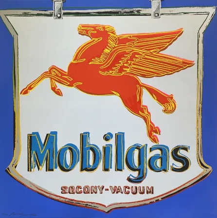 シルクスクリーン Warhol - Mobil
