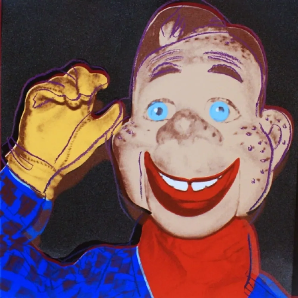 シルクスクリーン Warhol - MYTHS: HOWDY DOODY FS II.263
