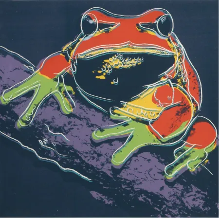 シルクスクリーン Warhol - Pine Barrens Tree Frog
