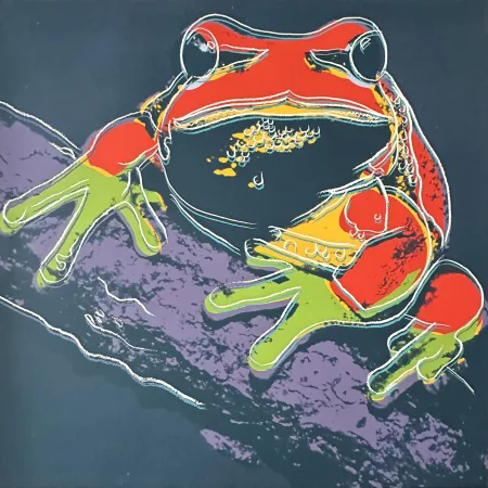 シルクスクリーン Warhol - Pine Barrens Tree Frog (FS II.294)