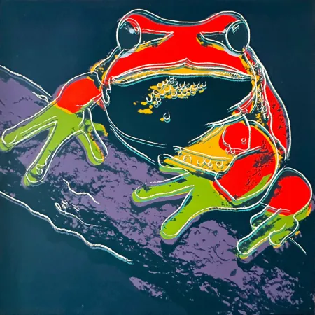 シルクスクリーン Warhol - Pine Barrens Tree Frog (FS II.294)