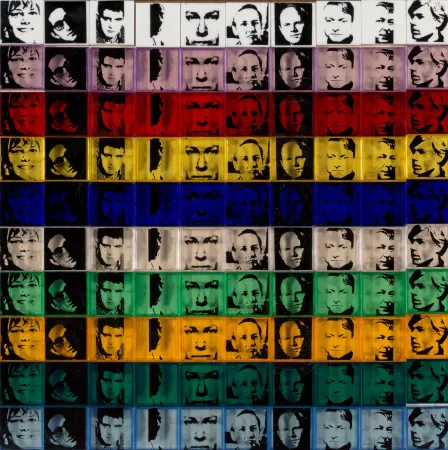 シルクスクリーン Warhol - Portraits of the Artists (FS II.17)