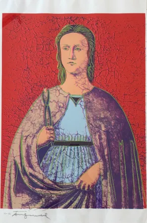 シルクスクリーン Warhol - Saint Apollonia