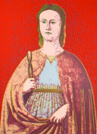 シルクスクリーン Warhol - Saint Apollonia (F. & S. II.330)