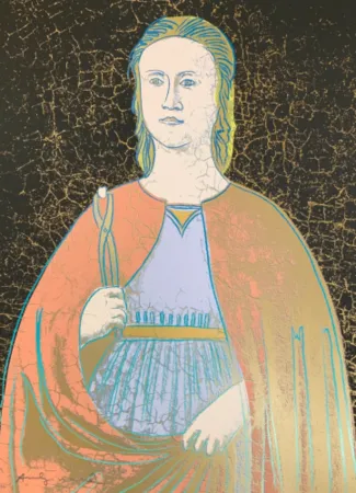 シルクスクリーン Warhol - Saint Apollonia (F. & S. II.331)