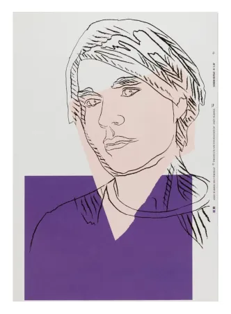 シルクスクリーン Warhol - Self-Portrait