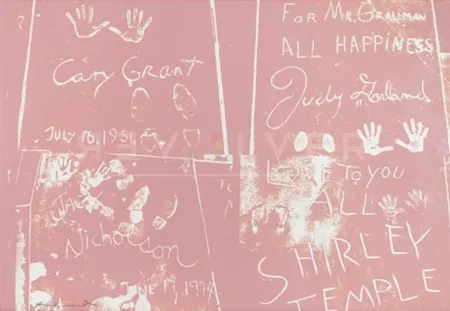 シルクスクリーン Warhol - Sidewalk (FS II. 304)