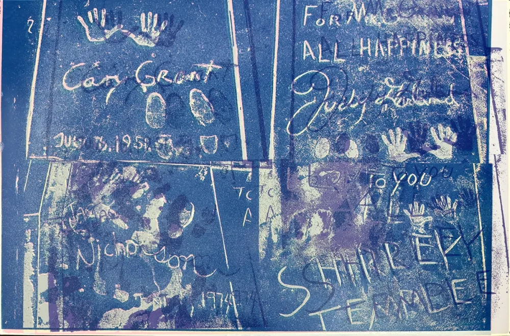 シルクスクリーン Warhol - Sidewalk (FS IIB.304)  Trial Proof