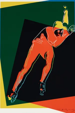 シルクスクリーン Warhol - Speed Skater (Trial Proof)