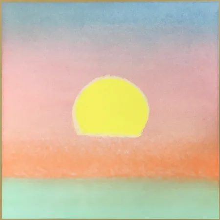 シルクスクリーン Warhol - Sunset (FS II.85) (Unique)