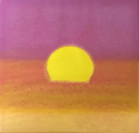 シルクスクリーン Warhol - Sunset (FS II.88) (Unique)