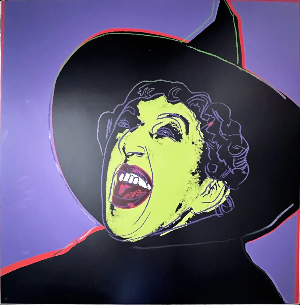 シルクスクリーン Warhol - The Witch (FS II.261) 
