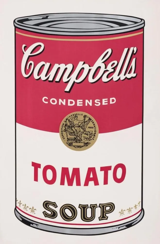 シルクスクリーン Warhol - Tomato Soup, II.46 from Campbell's Soup I