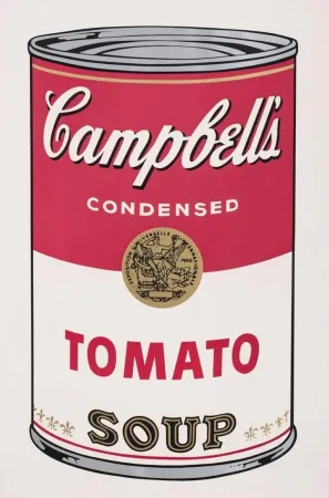 シルクスクリーン Warhol - Tomato Soup, II.46 from Campbell's Soup I