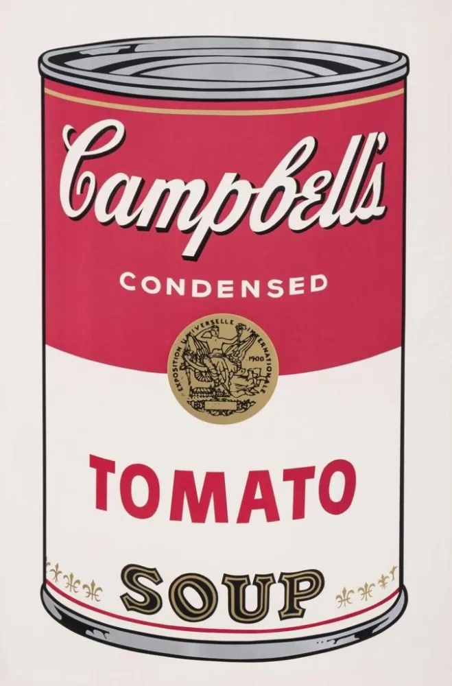 シルクスクリーン Warhol - Tomato Soup, II.46 from Campbell's Soup I