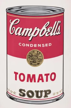 シルクスクリーン Warhol - Tomato Soup, II.46 from Campbell's Soup I