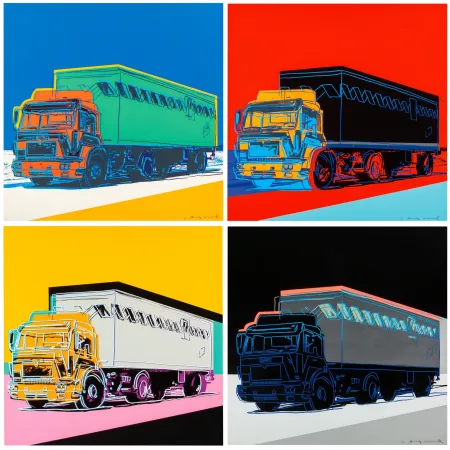 シルクスクリーン Warhol - Truck Complete Portfolio
