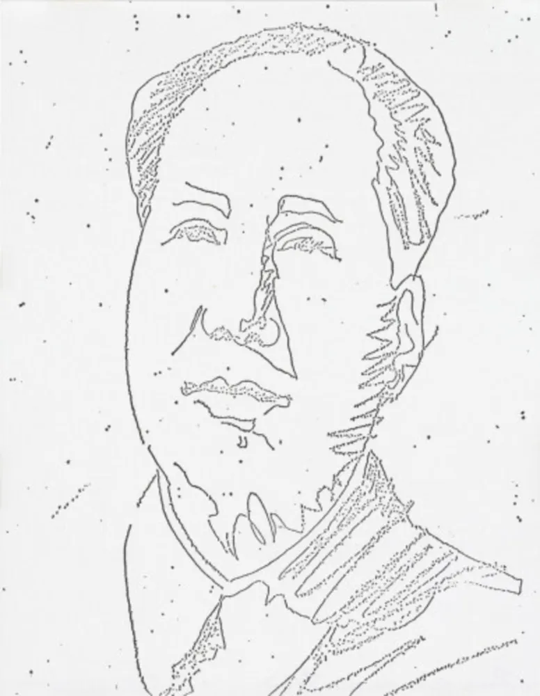 多数の Warhol - Untitled (Mao) from The New York Collection for Stockholm