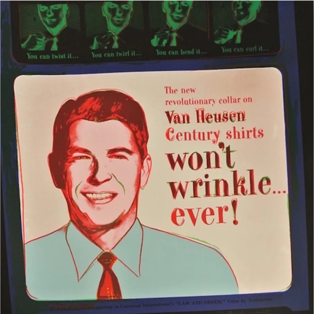 シルクスクリーン Warhol - Van Heusen (Ronald Regan) (FS II.356)