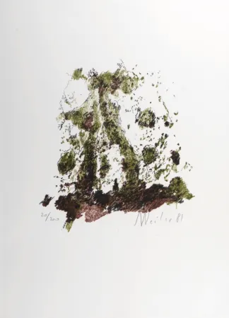 リトグラフ Weiler - Composition, 1987 - Hand-signed