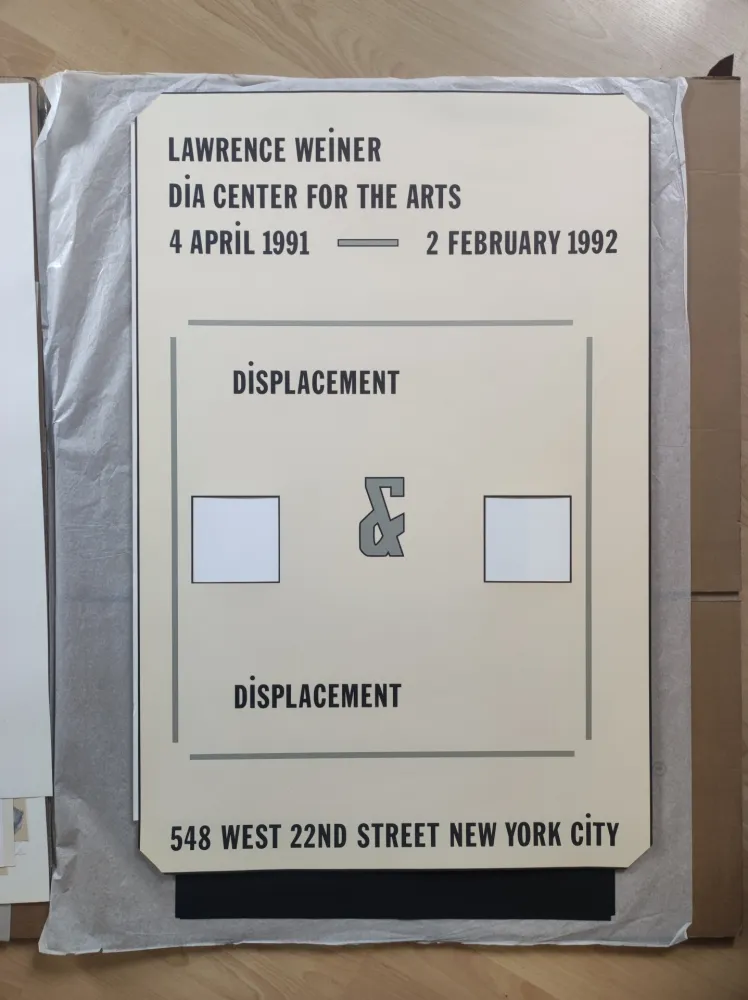 シルクスクリーン Weiner - With a relation to the various things brought to light.