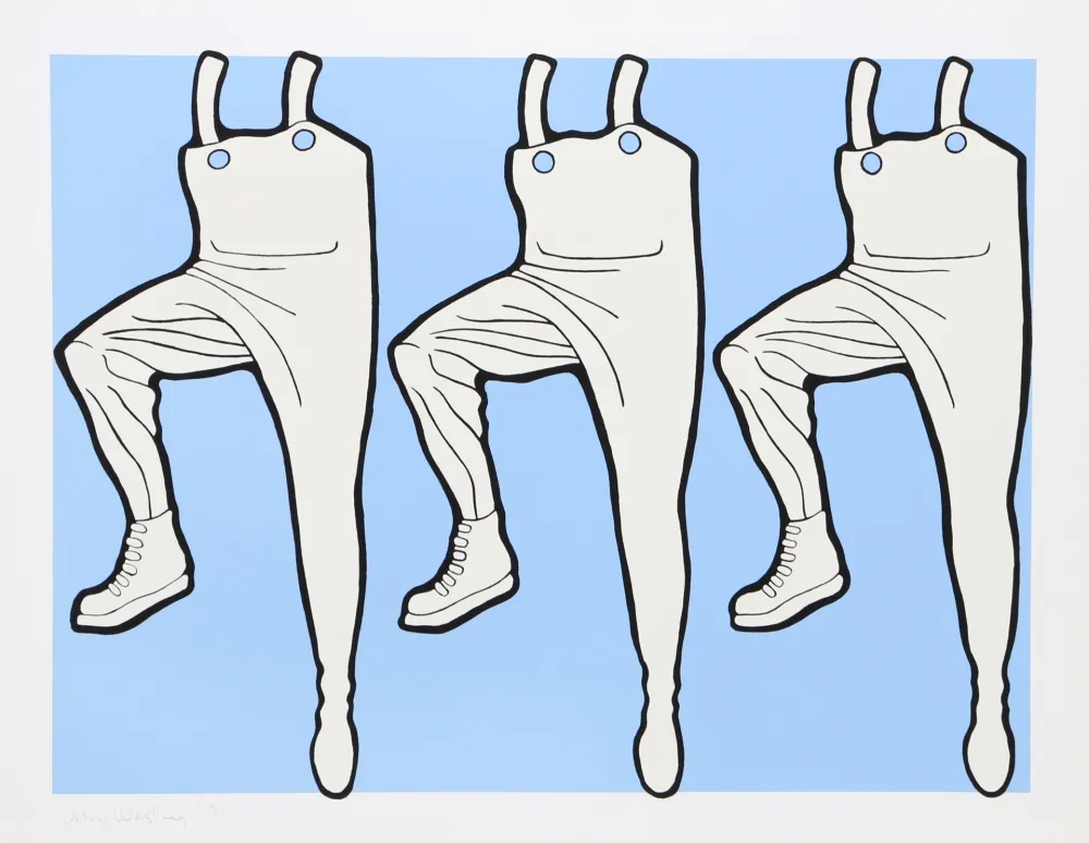 シルクスクリーン Wesley - What’s Going on in the Halls?