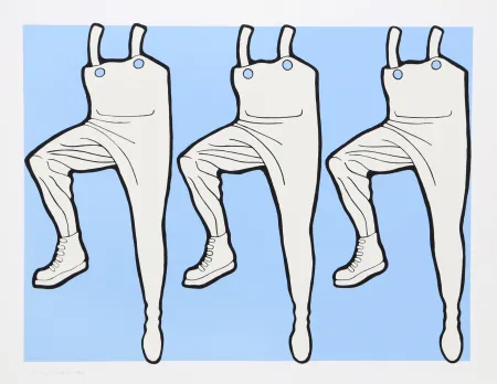 シルクスクリーン Wesley - What’s Going on in the Halls?