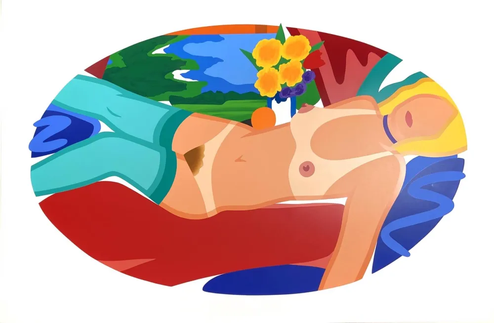 シルクスクリーン Wesselmann - Beautiful Bedroom Kate