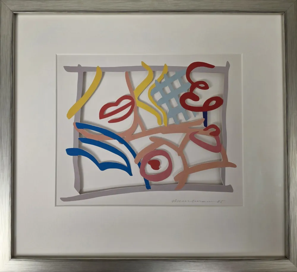 オフセット Wesselmann - Bedroom Blonde. Cut Out. Invitation
