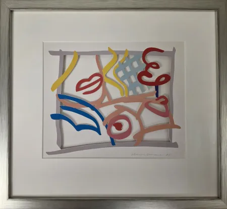 オフセット Wesselmann - Bedroom Blonde. Cut Out. Invitation