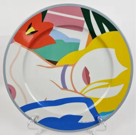 多数の Wesselmann - Blonde Vivienne. Künstlerplatzteller