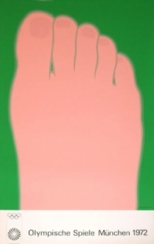 シルクスクリーン Wesselmann - Jeux Olympiques de Munich 1972