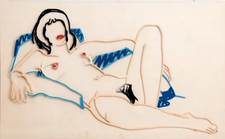 技術的なありません Wesselmann - Monica Lying on Blanket