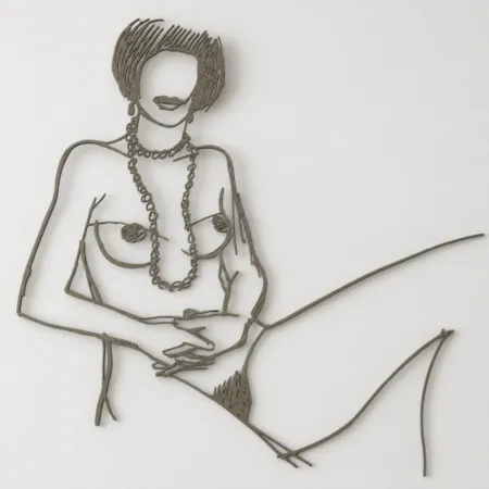 多数の Wesselmann - Monica with Necklace, Hands Folded