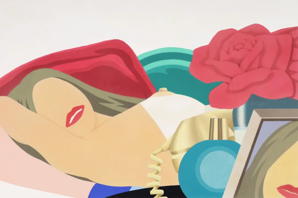 リトグラフ Wesselmann - Nude