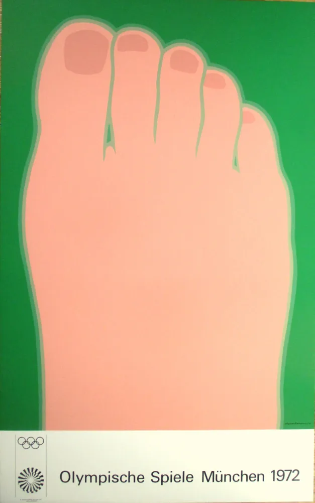 シルクスクリーン Wesselmann - OL 1972 - original colour silkscreen