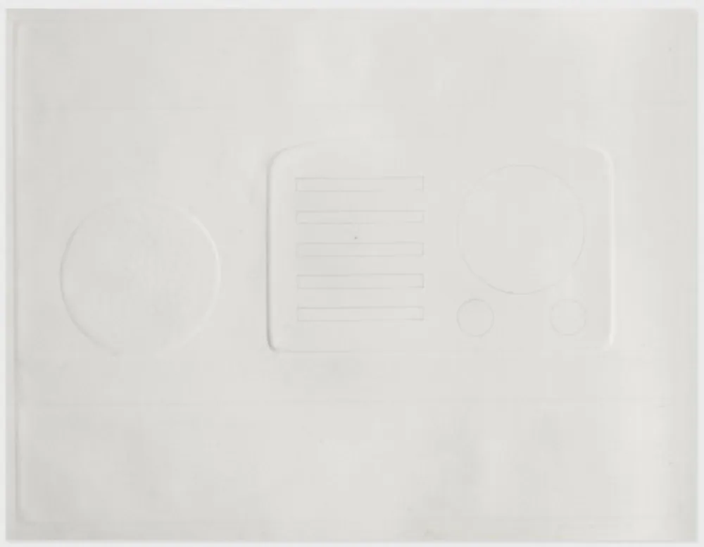 多数の Wesselmann - Still Life with Radio