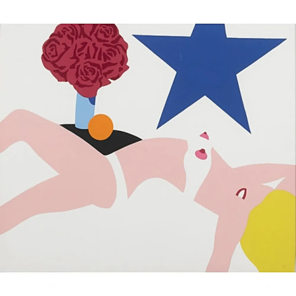シルクスクリーン Wesselmann - The Great American Nude 