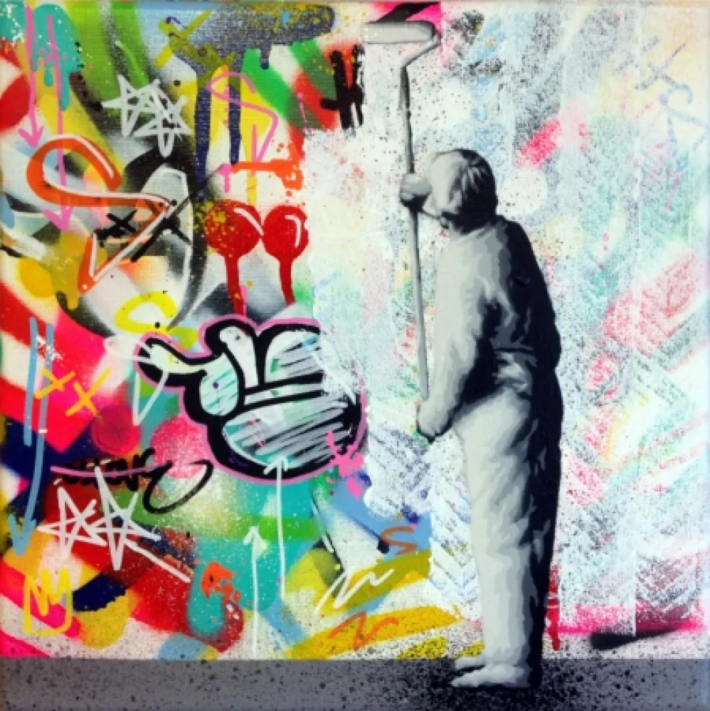 多数の Whatson - All white