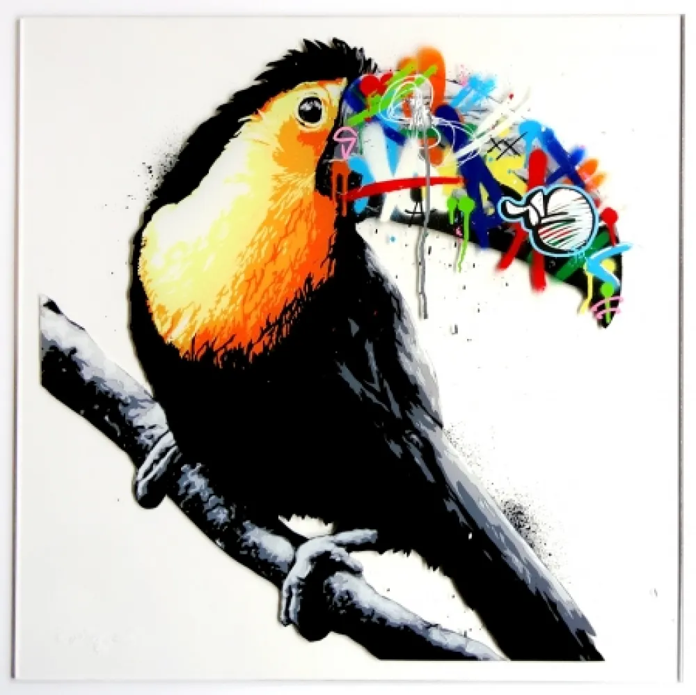 シルクスクリーン Whatson - Toucan (acrylic)
