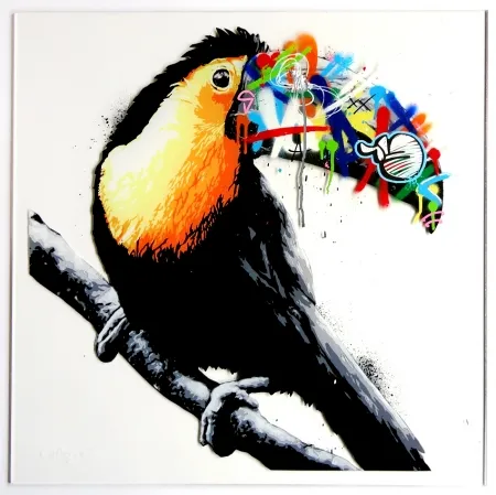 シルクスクリーン Whatson - Toucan (acrylic)