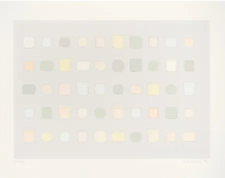 シルクスクリーン Whiteread - 50 Spaces