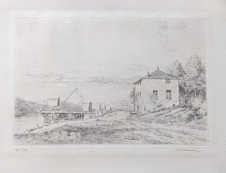 彫版 Willaume - Le Quai d'Issy