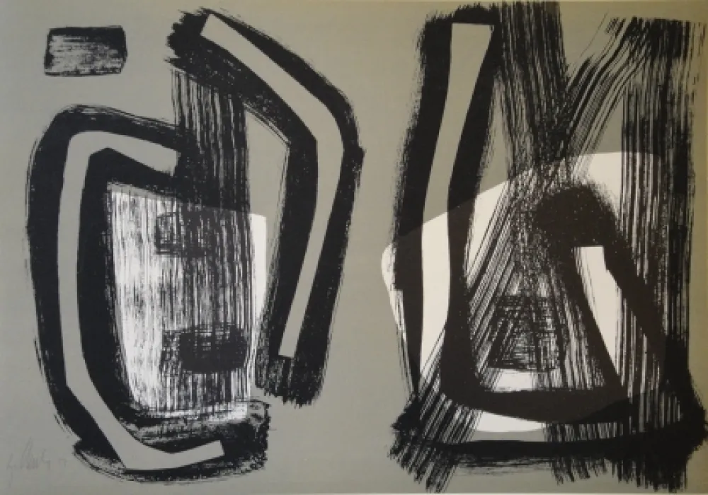 リトグラフ Winter - Untitled