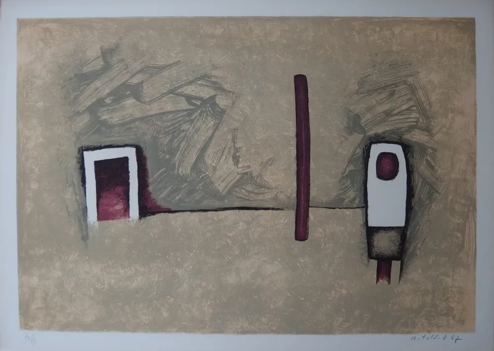 リトグラフ Witold-K - La porte d'entrée