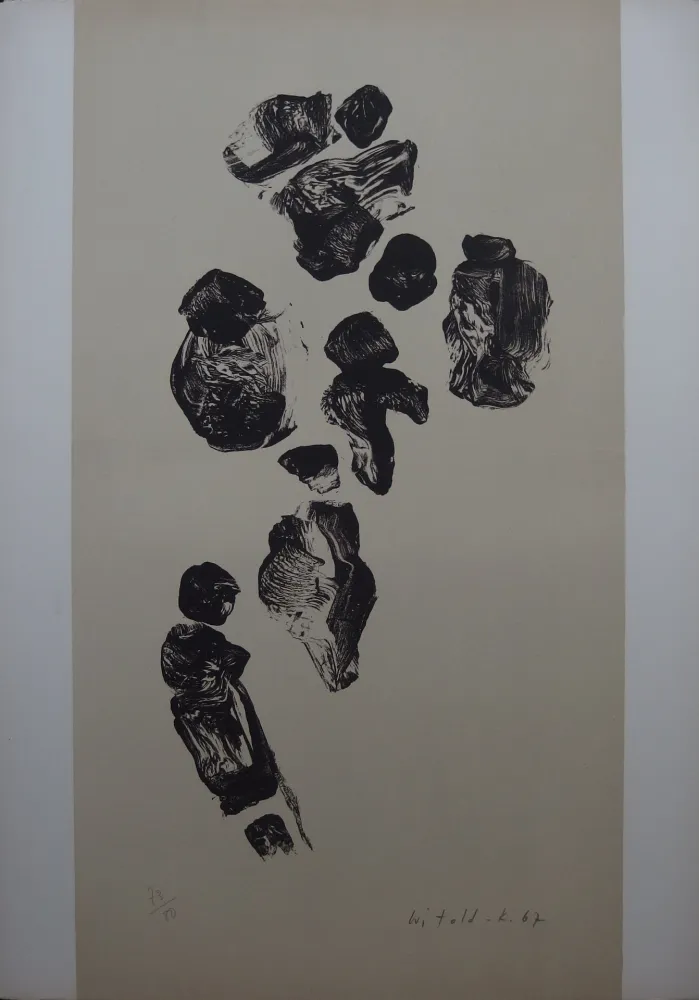 リトグラフ Witold-K - Le défilé