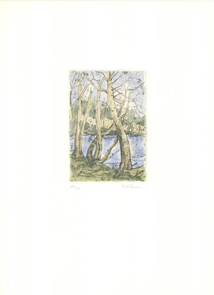 彫版 Wittmann - Bäume