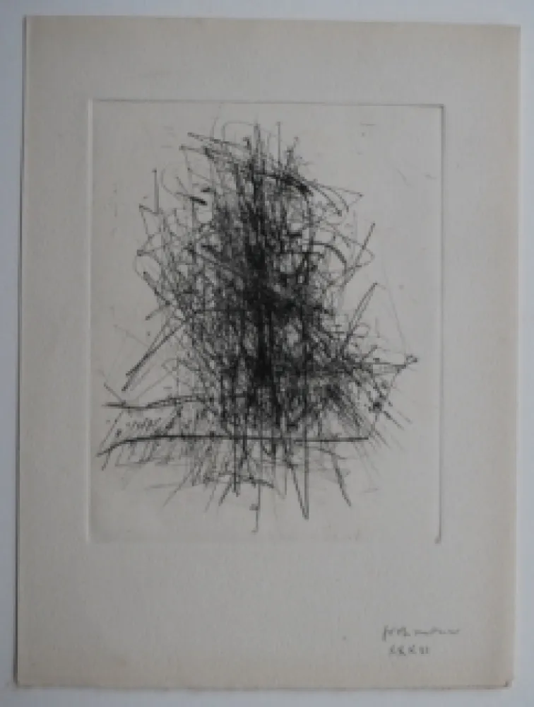 彫版 Wols - Große Tasche I - Pour 